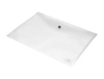 Pochette enveloppe liderpapel polypropylène 180 microns a3 420x297mm 50f fermeture bouton résistant transparent – Image 5