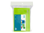 Pochette enveloppe liderpapel polypropylène 180 microns a6 148x105mm 50f fermeture bouton transparent vert – Image 9