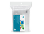 Pochette enveloppe liderpapel polypropylène 180 microns a6 148x105mm 50f fermeture bouton transparent – Image 9