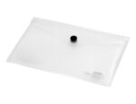 Pochette enveloppe liderpapel polypropylène 180 microns a6 148x105mm 50f fermeture bouton transparent – Image 5