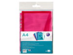 Pochette enveloppe liderpapel polypropylène 180 microns a4 210x297mm 50f résistant perforée coloris assortis pack 5u – Image 10