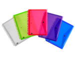 Pochette enveloppe liderpapel polypropylène 180 microns a4 210x297mm 50f résistant perforée coloris assortis pack 5u – Image 2