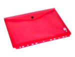 Pochette enveloppe liderpapel polypropylène 180 microns a4 210x297mm 50f résistant perforée coloris assortis pack 5u – Image 7