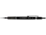 Porte-mine q-connect kappa 0.3mm pointe rétractable gomme bouton poussoir grip caoutchouc coloris assortis – Image 2