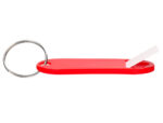 Porte-clés q-connect porte-étiquette plastique 50x22mm coloris rouge présentoir 100 unités – Image 5