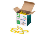 Porte-clés q-connect porte-étiquette plastique 50x22mm coloris jaune présentoir 100 unités – Image 11