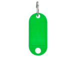 Porte-clés q-connect porte-étiquette plastique 50x22mm coloris vert présentoir 100 unités – Image 4