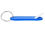 Porte-clés q-connect porte-étiquette plastique 50x22mm coloris bleu présentoir 100 unités – Image 5