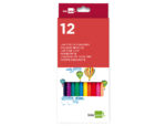Crayon couleur liderpapel mine extra-résistante 174.5mm écriture douce coloris intenses étui carton plastifié 12 unités – Image 2