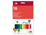 Crayon couleur liderpapel mine extra-résistante 174.5mm écriture douce coloris intenses étui carton plastifié 18 unités – Image 2