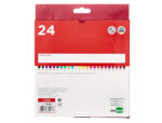 Crayon couleur liderpapel mine extra-résistante 174.5mm écriture douce coloris intenses étui carton plastifié 24 unités – Image 3