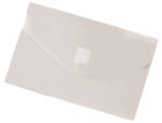 Pochette enveloppe liderpapel polypropylène 180 micorns a8 74x52mm 50f fermeture bouton résistant transparent – Image 2