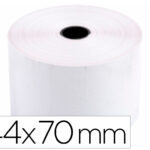Bobine thermique q-connect 44mm largeur x 70mm diametre  55gr sans bisphenol a