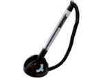 Stylo-bille q-connect sur socle support adhésif chaîne plastique trait 0.7mm encre bleue – Image 2