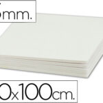 Carton entrecolle liderpapel 70x100cm epaisseur 3mm        unicolore blanc