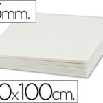 Carton entrecolle liderpapel 70x100cm epaisseur 5mm        unicolore blanc