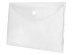 Pochette enveloppe liderpapel polypropylène 180 microns a4 297x210mm fermeture velcro coloris transparent – Image 3