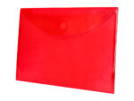 Pochette enveloppe liderpapel polypropylène 180 microns a4 297x210mm fermeture velcro coloris assortis pack 12 unités – Image 4
