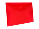 Pochette enveloppe liderpapel polypropylène 180 microns a4 297x210mm fermeture velcro coloris assortis pack 12 unités – Image 5