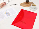 Pochette enveloppe liderpapel polypropylène 180 microns a4 297x210mm fermeture velcro coloris assortis pack 12 unités – Image 9