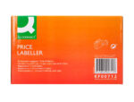 Pince à étiqueter q-connect 1 ligne 8 caractères 225x135x40mm 300g coloris rouge rouleau encreur non inclus – Image 8