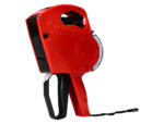 Pince à étiqueter q-connect 1 ligne 8 caractères 225x135x40mm 300g coloris rouge rouleau encreur non inclus – Image 9