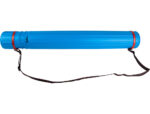 Porte-plans liderpapel plastique bandoulière 75cm extensible 125cm diamètre 9cm coloris bleu – Image 3