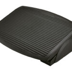 Repose-pieds q-connect polystyrène ergonomique confort support inclinaison ajustable 450x115x340mm