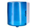 Distributeur essuie-mains q-connect fermeture serrure 2 clefs coloris bleu 225x275x220mm – Image 4