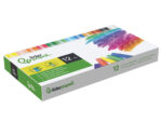 Crayon cire liderpapel 75mm diamètre 12mm papier carton tissu coloris brillants boîte 12 unités – Image 2