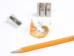Taille-crayon q-connect classique aluminium robuste résistant 1 usage – Image 2
