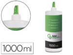 Colle vinylique liderpapel blanche travaux manuels papier autres matériaux rapide adhérence sans solvant pot 1000ml