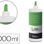 Colle vinylique liderpapel blanche travaux manuels papier autres matériaux rapide adhérence sans solvant pot 1000ml