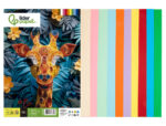 Papier cartonné liderpapel a4 180g/m2 10 coloris assortis paquet 100f – Image 3