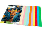 Papier cartonné liderpapel a4 180g/m2 10 coloris assortis paquet 100f – Image 4