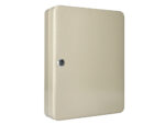 Armoire à clés q-connect 140 clés acier résistant épaisseur 0.8 cm inclus 2 clés porte-clés accessoires 370x280x80mm – Image 4