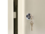 Armoire à clés q-connect 140 clés acier résistant épaisseur 0.8 cm inclus 2 clés porte-clés accessoires 370x280x80mm – Image 5