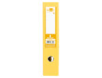 Classeur levier liderpapel documenta a4+ carton remborde dos 75mm rado metallique      coloris jaune – Image 3