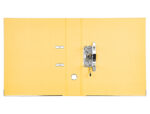 Classeur levier liderpapel documenta a4+ carton remborde dos 75mm rado metallique      coloris jaune – Image 4