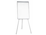 Chevalet conférence q-connect tableau laminé 70x100cm cadre plastique pince bloc papier auget porte-marqueurs – Image 2