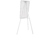 Chevalet conférence q-connect tableau magnétique 85x60cm cadre plastique pince bloc papier auget porte-marqueurs – Image 4