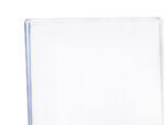 Porte-visuels q-connect 02 forme t 2 faces plexiglas format a5 cartes menu restaurants feuillets informatifs – Image 5