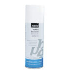 Vernis gouache pébéo aérosol acrylique non jaunissant aspect satiné éclat couleurs flacon 200ml