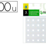 Oeillet adhésif liderpapel conservation feuille perforée étui 5f 100 unités