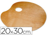Palette de melange liderpapel bois ovale 20x30 cm grosseur  0,3 cm