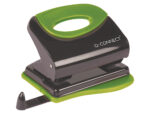 Perforateur q-connect métallique capacité perforation 20f 2 trous coloris attractifs noir/vert 117x105mm – Image 2