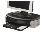 Support moniteur lcd q-connect crt imprimantes 583x335x120mm poids 2.7kg