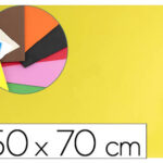 Plaque mousse liderpapel 50x70cm 60g/m2 épaisseur 1.5mm unicolore jaune