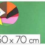 Plaque mousse liderpapel 50x70cm 60g/m2 épaisseur 1.5mm unicolore vert
