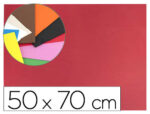 Plaque mousse liderpapel 50x70cm 60g/m2 épaisseur 1.5mm unicolore rouge